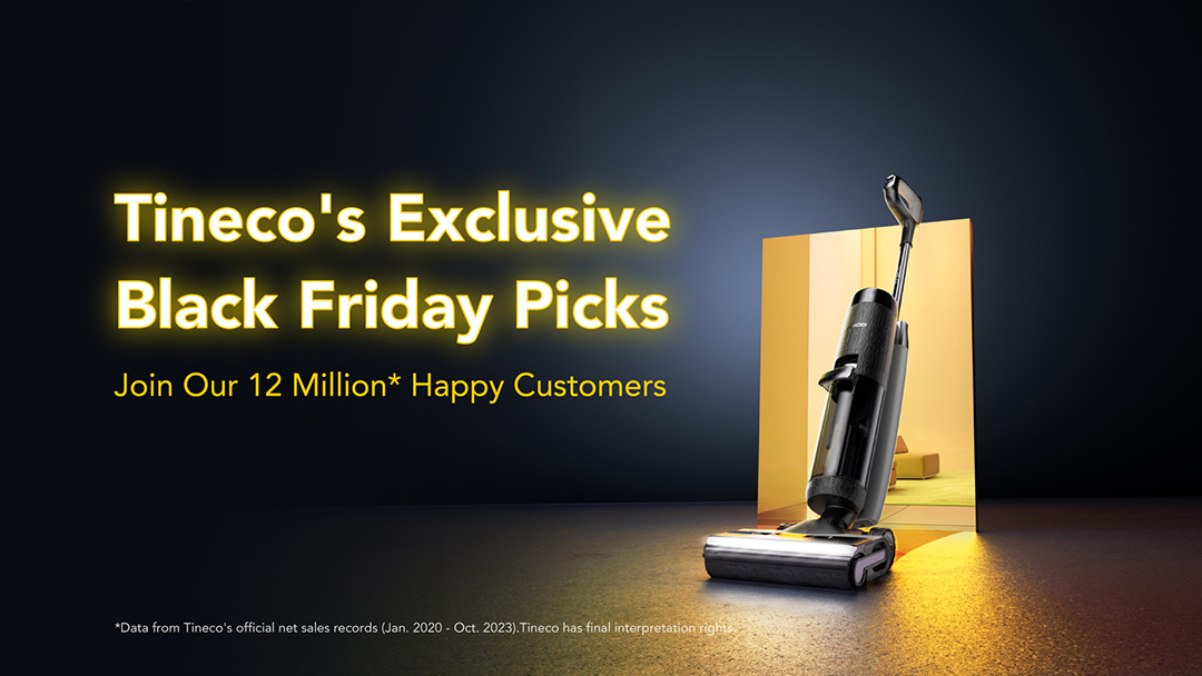 see Tineco's exclusive black friday picks